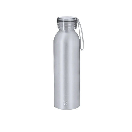 Bidón aluminio reciclado 650 ml esmerilado BPA free GRS