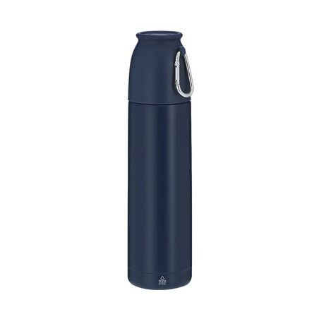 Set termo acero reciclado 500 ml con taza