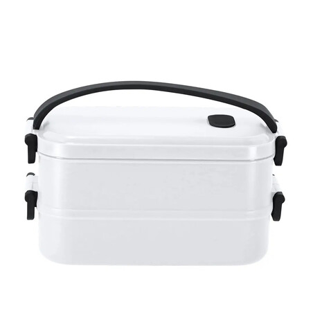 Fiambrera PP reciclado 1,6 L doble