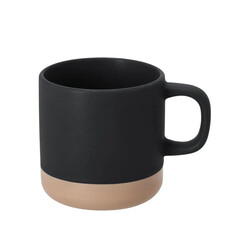 Taza cerámica 350 ml exterior mate base sin esmaltar