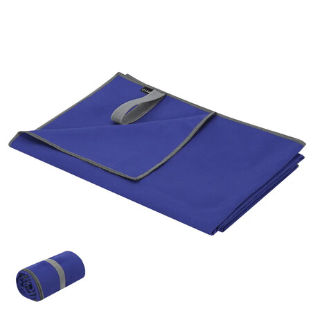 Toalla RPET 200 g 130x80 cm cinta elástica bolsa RPET