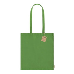 Bolsa algodón reciclado RPET 140g/m2 asas 70cm 6 kg