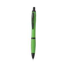 Bolígrafo RABS reciclado pulsador negro 14cm tinta azul