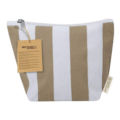 Neceser algodón reciclado 220g/m² rayas verticales