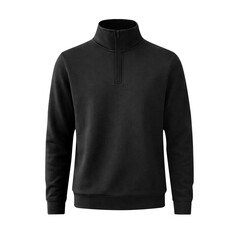 Sudadera media cremallera 280 g/m² unisex