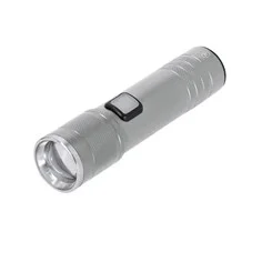 Linterna aluminio reciclado COB zoom Tipo C 800 mAh