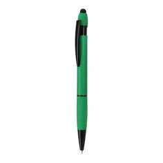 Bolígrafo aluminio reciclado GRS empuñadura gomosa 14.7cm
