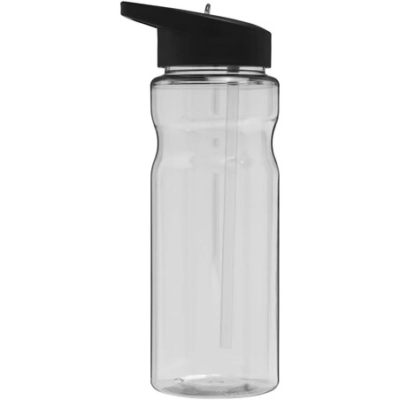 Bidón H2O Active PET 650 ml boquilla abatible compostable