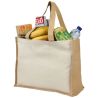Bolsa Tote para la compra de lona y yute de 320 g/m² Ecológica Personalizada 6210701 - Imagen 8