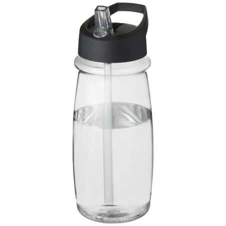 Bidón deportivo con tapa con boquilla de 600 ml H2O Active® Ecológico Personalizado 6210882