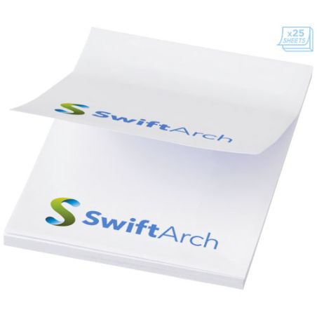 Notas adhesivas de 50x75 mm Sticky-Mate® Ecológica Personalizada 621092