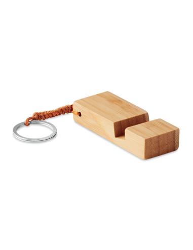 Llavero de bambú con soporte nahoj