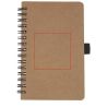 Libreta de tamaño A6 de cartón reciclado con espiral y papel de piedra Ecológica Personalizada 6107733 - Imagen 5