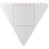 Rascador hielo HIPS reciclado triangular 3 lados UK - Imagen 3