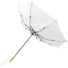 Paraguas plegable 21" RPET tafetán mango madera varillas - Imagen 3