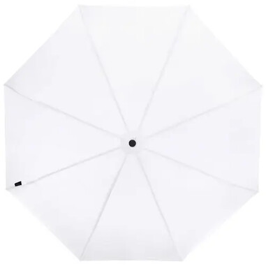 Paraguas plegable 21" RPET tafetán mango madera varillas