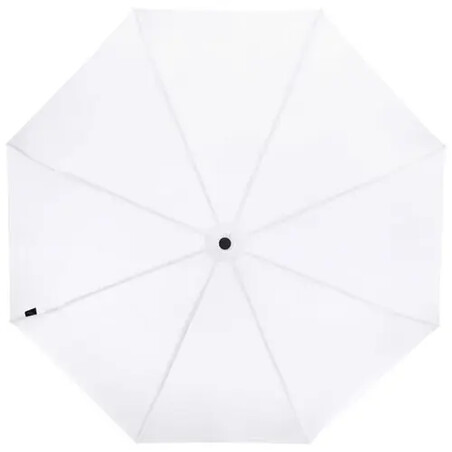 Paraguas plegable 21" RPET tafetán mango madera varillas