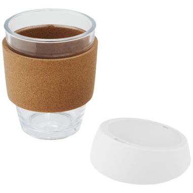 Vaso de vidrio borosilicato de 360 ml con...
