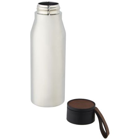 Botella de acero inoxidable con aislamiento al vacío de cobre de 500 ml Ecológica Personalizada 6100668