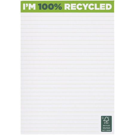 Libreta A5 de papel reciclado Ecológica Personalizada 621281