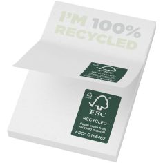 Bloc de notas adhesivas de papel reciclado de 50 x 75 mm... - Producto ecológico