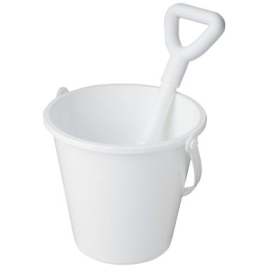 Cubo y pala de playa de plástico reciclado...