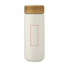 Vaso cerámica doble pared 300 ml bambú antiderrame LFGB FSC - Imagen 5