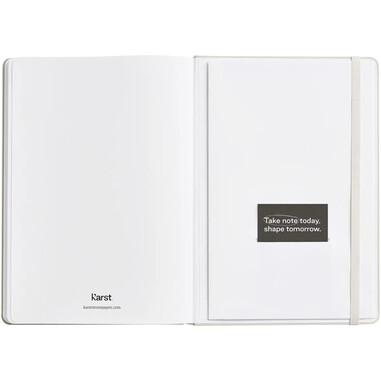 Libreta A5 tapa dura papel piedra 144 páginas