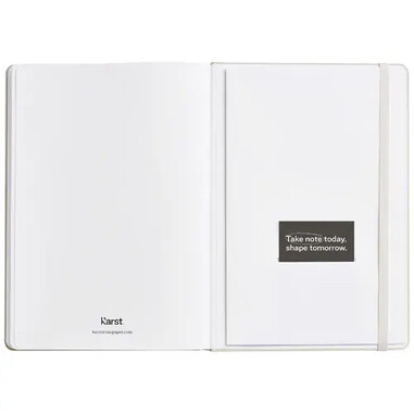 Libreta A5 tapa dura papel piedra 144 páginas