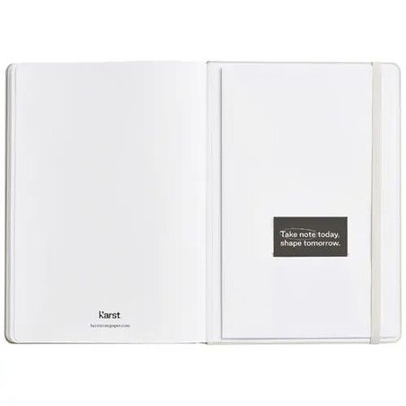 Libreta A5 tapa dura papel piedra 144 páginas