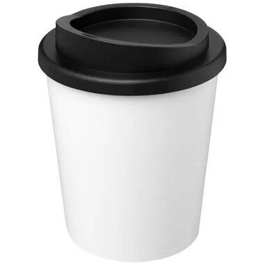 Vaso térmico reciclado 250 ml tapa rosca cafetera BPA free