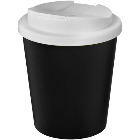 Vaso reciclado 250 ml tapa antigoteo PP 75% sin silicona