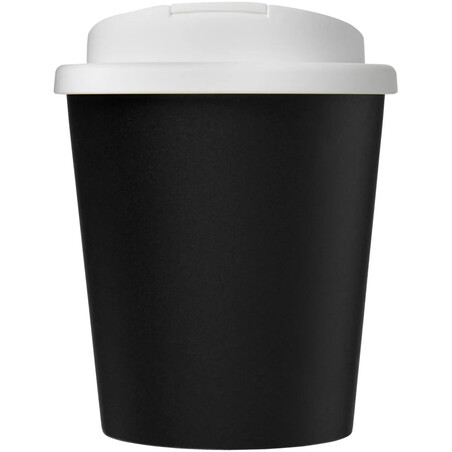 Vaso reciclado 250 ml tapa antigoteo PP 75% sin silicona