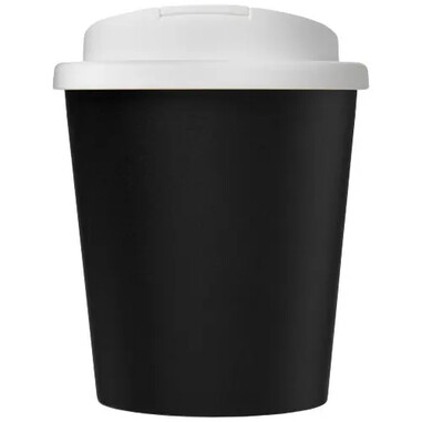 Vaso reciclado 250 ml tapa antigoteo PP 75% sin silicona