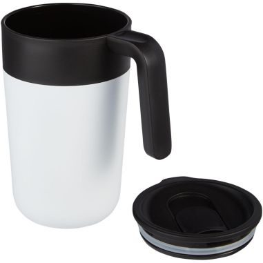 Taza de 400 ml con doble pared reciclada...