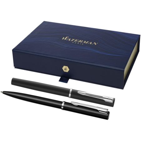 Waterman set de bolígrafo y rollerball (tinta negra) Ecológico Personalizado 6107824