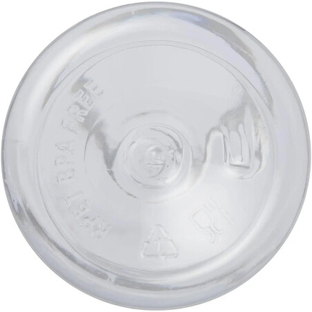 Bidón RPET 500 ml tapa acero inox reciclado asa LFGB
