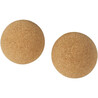 Set 2 pelotas yoga corcho 6,5 cm - Imagen 4