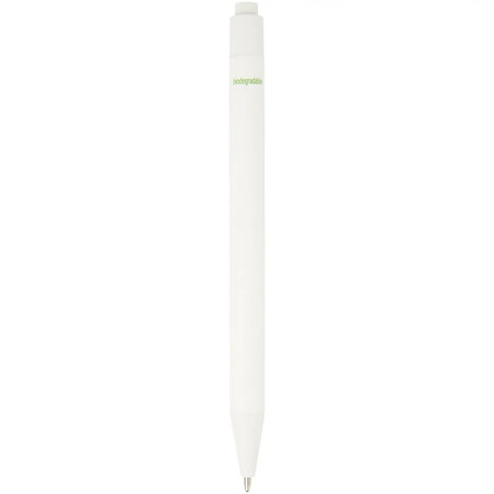 Bolígrafo papel reciclado FSC mate 500m tinta negra 14cm