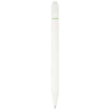 Bolígrafo papel reciclado FSC mate 500m tinta negra 14cm