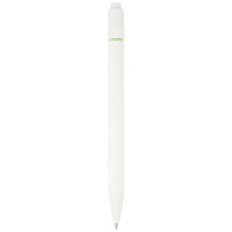 Bolígrafo papel reciclado FSC mate 500m tinta negra 14cm