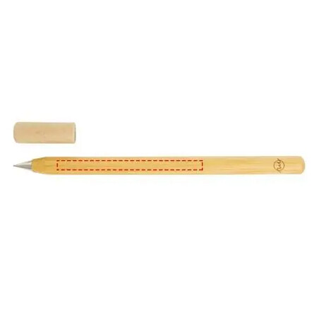Bolígrafo bambú sin tinta punta grafeno 1mm FSC PEFC