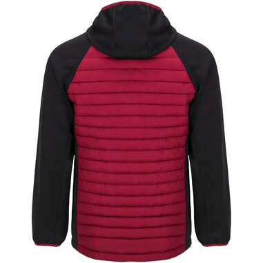 Chaqueta híbrida unisex softshell y acolchada