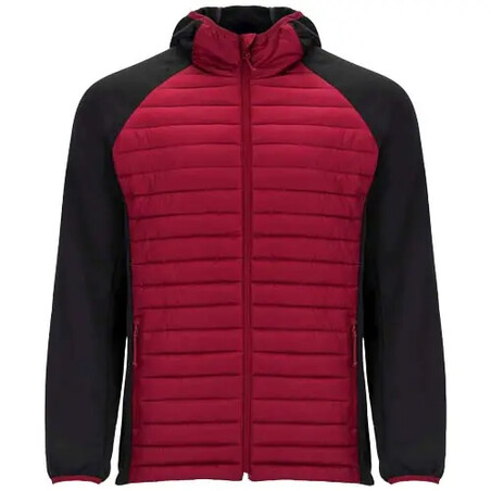 Chaqueta híbrida unisex softshell y acolchada
