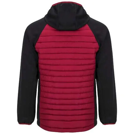 Chaqueta híbrida unisex softshell y acolchada