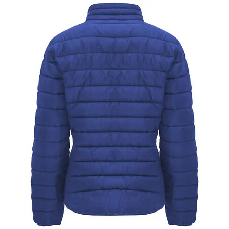 Chaqueta mujer tacto pluma con bolsa reciclada