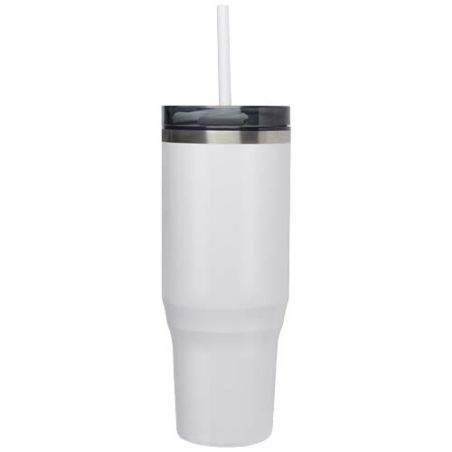 Vaso térmico con pajita de 1200 ml con certificado RCS Ecológico Personalizado 6100801