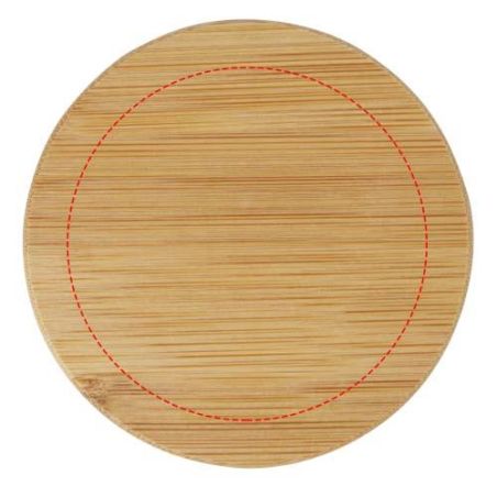 Tetera con filtro y tapa de bambú Ecológica Personalizada 6113395