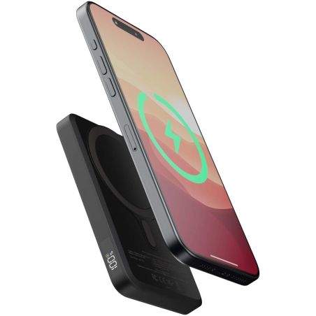 Batería externa inalámbrica magnética de 5000 mAh Ecológica Personalizada 6124410