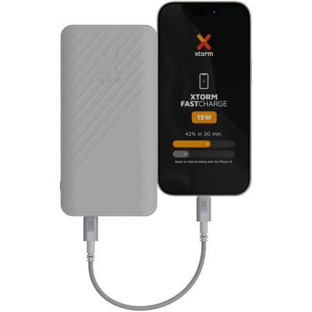 Batería externa de carga rápida de 15 W y 20 000 mAh Ecológica Personalizada 6124412